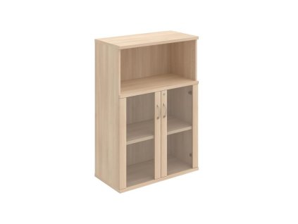 Policová skriňa Strong, zámok, 80x115,2x40 cm, agát/agát