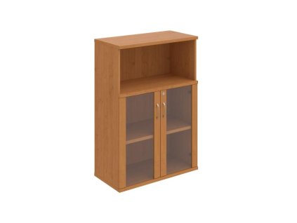 Policová skriňa Strong, zámok, 80x115,2x40 cm, jelša/jelša