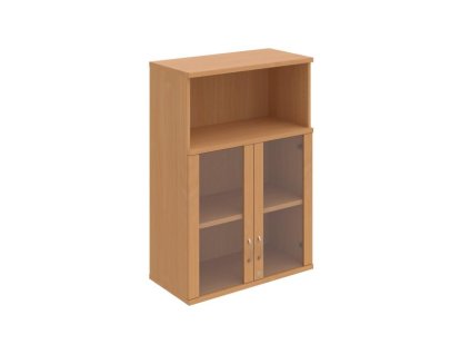 Policová skriňa Strong, zámok, horná, 80x115,2x40 cm, buk/buk
