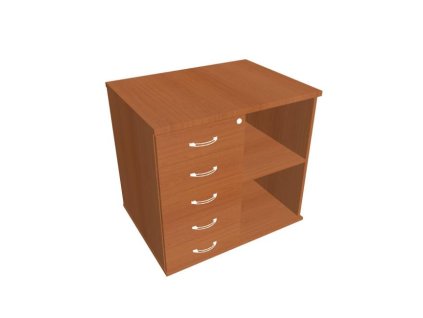 Prídavná skriňa k stolu Hobis, zámok, L, čerešňa