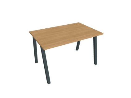 Pracovný stôl UNI A, 120x75,5x80 cm, dub/čierna