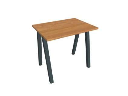 Pracovný stôl UNI A, 80x75,5x60 cm, jelša/čierna