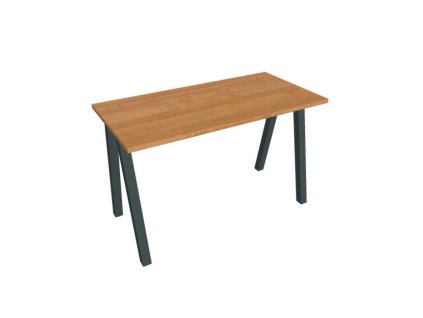 Pracovný stôl UNI A, 120x75,5x60 cm, jelša/čierna