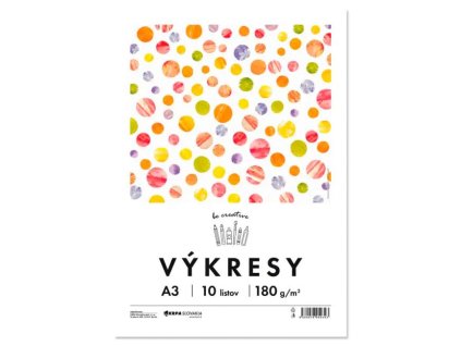 Výkresy, 180 g, A3, 10 ks