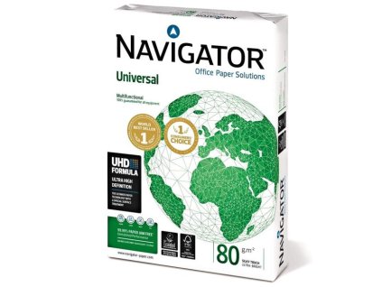 Kopírovací papier Navigator Universal A4, 80g z vysoko kvalitnej eukalyptovej buničiny