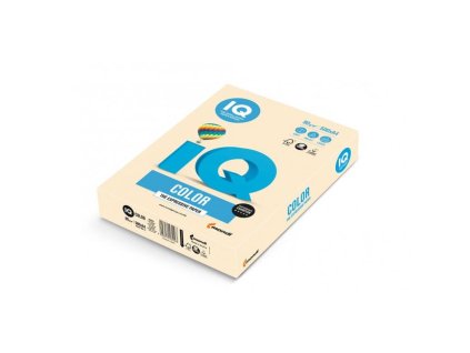 Farebný papier IQ color krémový CR20, A4, 80g