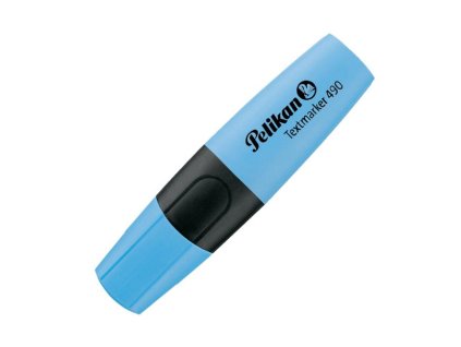 Zvýrazňovač Pelikan 490 modrý