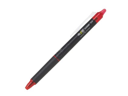 Roller gumovací PILOT Frixion clicker R, 0,5 mm červená