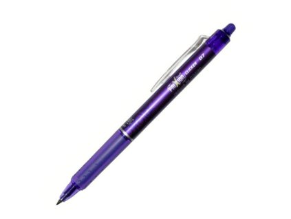 Roller gumovací PILOT Frixion clicker 0,7 mm fialový