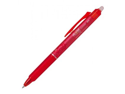 Roller gumovací PILOT Frixion clicker 0,5 mm červený
