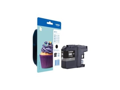 Atramentová náplň Brother LC-123 pre DCP-J4110DW/ MFC-J4410DW/J4510DW/J4610DW black (600 str.)