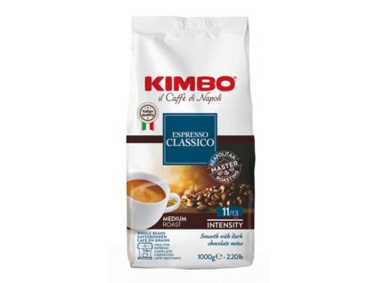 Káva KIMBO Espresso Classico, zrnková 1 kg