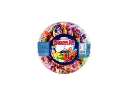 Damla cukríky mix ovocných prichutí box 500 g