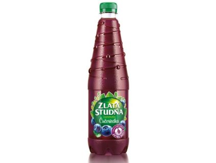 Sirup ZLATÁ STUDŇA s príchuťou čučoriedka 0,7 ℓ