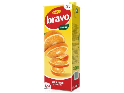 Ovocný nápoj Bravo Pomaranč 1,5 ℓ