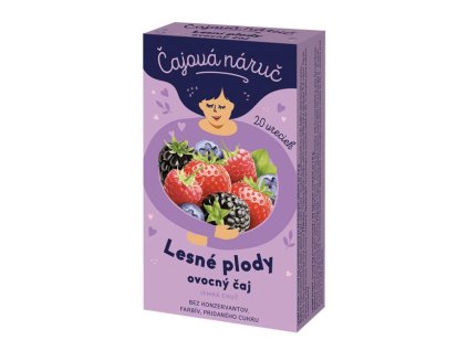 Čaj LEROS ovocný Čajová náruč lesné plody 20 x 1 g