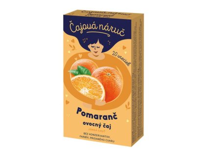 Čaj LEROS ovocný Čajová náruč pomaranč 20 x 1 g