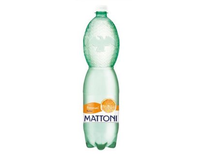 Minerálna voda MATTONI ochutená - pomaranč sýtená 6 x 1,5 ℓ