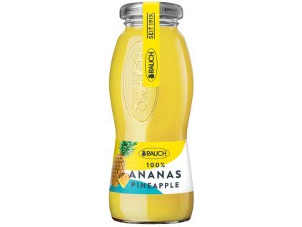 Džús RAUCH Ananás 100% 24 x 0,2 ℓ NEVRATNÉ SKLO