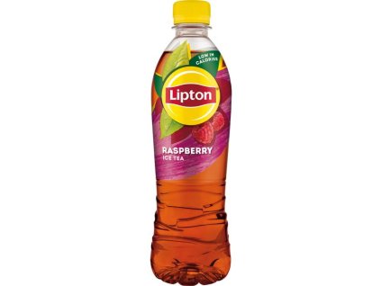 Čierny ľadový čaj Lipton malina 12 x 0,5 ℓ