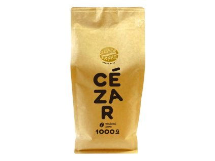 Káva zrnková Zlaté Zrnko Cézar 75% arabica a 25% robusta 1kg