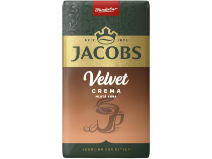 Káva Jacobs Velvet Crema mletá 250g
