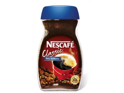 Káva NESCAFÉ CLASSIC bez kofeínu instantná 100 g
