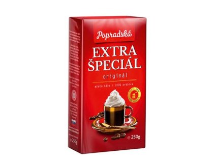 Káva Popradská extra špeciál mletá 250g BOP