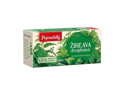 Čaj BOP bylinný žihľava dvojdomá 20 x 1,5 g