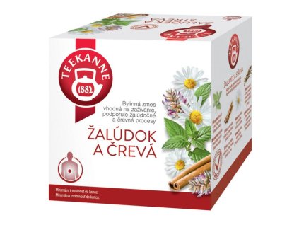 Čaj TEEKANNE bylinný Žalúdok a črevá HB 10 x 2g