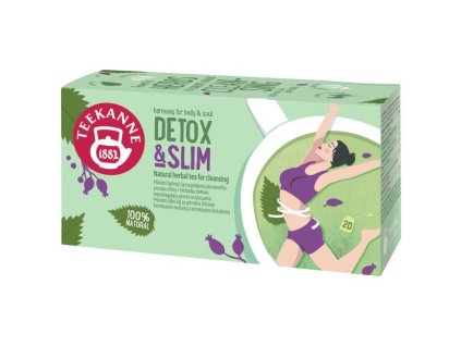 Čaj TEEKANNE Harmony for body & soul Detox & Slim HB 20 x 1,6g