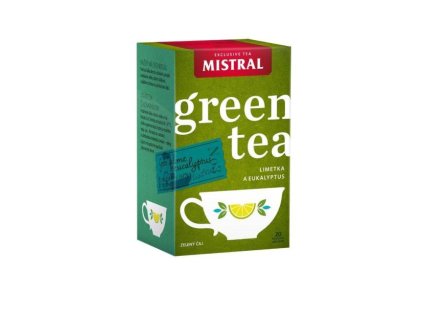 Čaj MISTRAL zelený Limetka a eukalyptus HB 30 g
