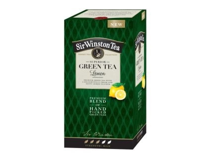 Čaj SIR WINSTON Green Tea Lemon HB 20 x 1,75g