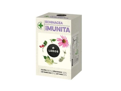 Čaj LEROS Natur bylinný na imunitu s echinaceou HB 10 x 1,5 g