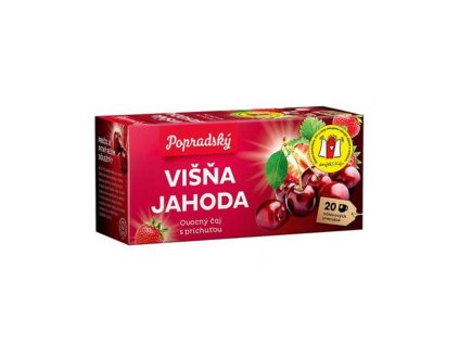 Čaj BOP ovocný višňa jahoda 20 x 2g