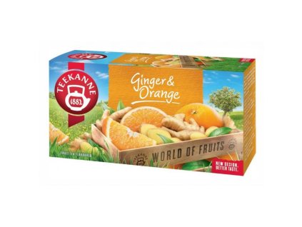 Čaj TEEKANNE ovocný Orange Ginger HB 20 x 2,25g