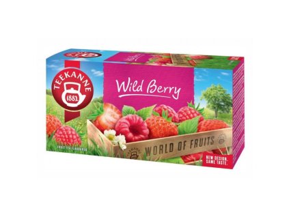 Čaj TEEKANNE ovocný Wild Berry HB 20 x 2g