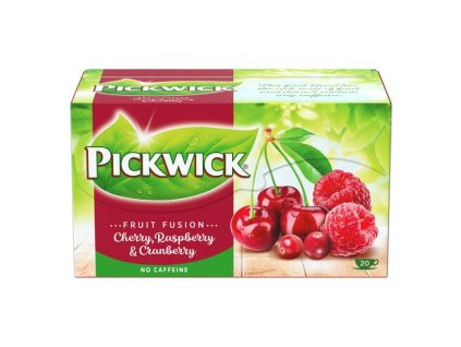 Čaj PICKWICK čerešňa s malinou HB 20 x 2g