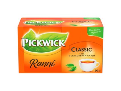 Čaj PICKWICK čierny ranný 25 x 1,75g / 20x1,75g