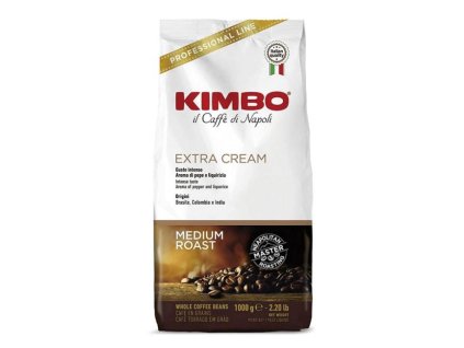 Káva KIMBO Espresso Bar Extra Cream, zrnková 1 kg