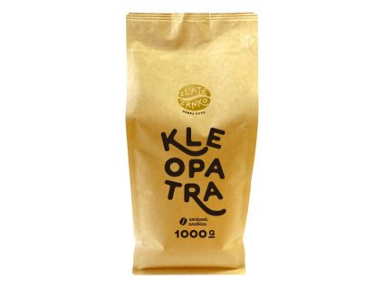 Káva zrnková Zlaté Zrnko Kleopatra 100% arabica 1kg