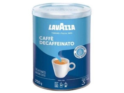 Káva LAVAZZA DEK bezkofeinová, mletá, dóza, 250 g