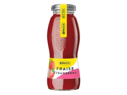 Džús RAUCH Jahoda 40% 24 x 0,2 ℓl VRATNÉ SKLO