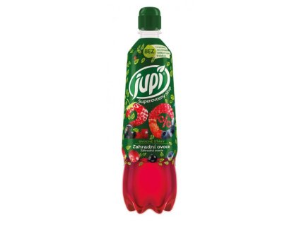 Sirup Jupí Superovocný hustý Záhradné ovocie 0,7l