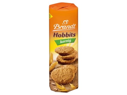 Ovsené sušienky Brandt Hobbits s ovsenými vločkami 250g