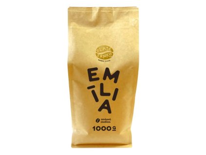 Káva zrnková Zlaté Zrnko Emília 100% arabica 1kg