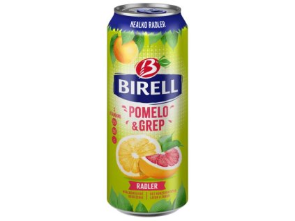 Pivo Birell nealko 24 x 0,5 ℓ Pomelo & Grep plechovka