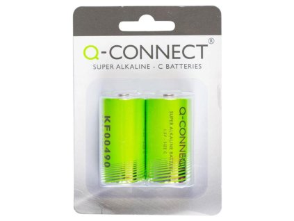 Batéria Q-CONNECT, LR14, C, malý monočlánok