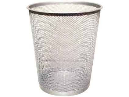 Drôtený kôš 19 ℓ strieborný