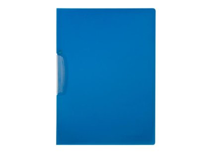 Obal s klipom plastovým Q-CONNECT KF01234 modrý